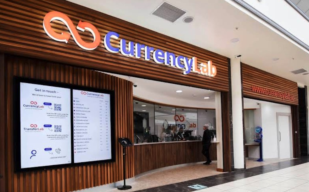 CurrencyLab bureau in Buttercrane Shopping Centre, Newry